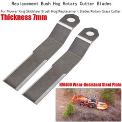 2X Mower Rotary Cutter Blades For Skidsteer,Skid Loader, Compact Track Loader
