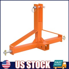 3 Point Quick Hitch 2″ Receiver ,Trailer Hitch Tractor Attachment for Category 1