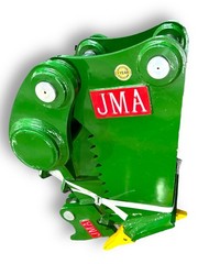 JMA 22in Excavator Wood Shear 16-25 Ton 80mm Pin-On Tree Cutter Heavy Duty Steel