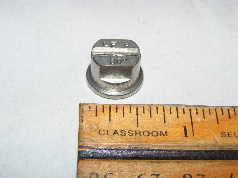 John Deere N53939 Delavan SS Spray Tip Nozzle 80 Degree LF 2 NOS – (jd3)