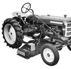 IH International Danco Model C-3 Rotary Mower Brochure Farmal Cub Lo-Boy Tractor
