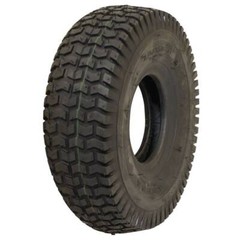 4.10×3.50-4 Turf Rider Tire 2 Ply Tubeless for Outdoor Equipment
