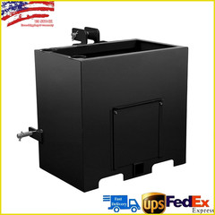 3 Point Ballast Box w/2″ Hitch Receiver 800LB Tractor Ballast Box for Category 1