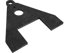 Buyers 1304778 SAM Bottom Plate Center Hinge RT3 V-Blade to fit Boss® Plows