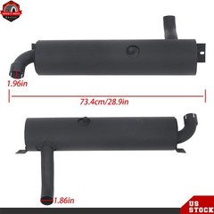 6676728 6677371 Muffler & Exhaust Pipe Kit For Bobcat 773, S150, S160, S175