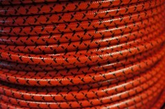 Red Belly Ford Tractor Early 8N 2N 9N Deluxe Cloth Copper Spark Plug Wire Set