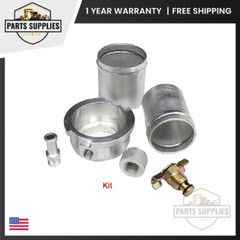Radiator Kit All Aluminum 26 x 16 x 4 1/4 Overall 3 Row 1 Inch Tube