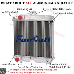 US Aluminum Radiator Tractor For Kubota Model B7300 #6C090-58502 Fongoff~
