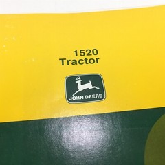 Genuine John Deere 1520 Tractor Parts Catalog PC-1121 1977 Dealer Service
