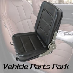 Universal Forklift Seat Fold Down Tractor Seat with Adjustable Angle Back New