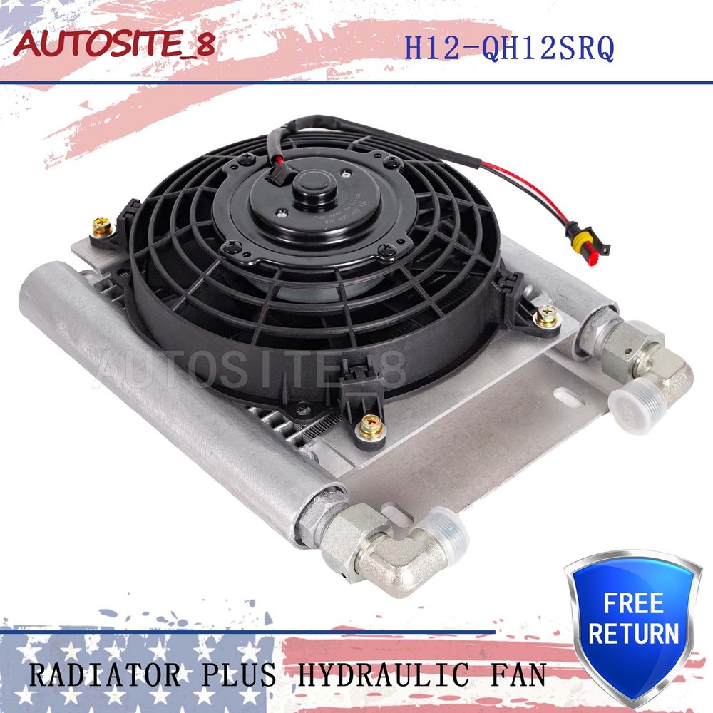 New Radiator Plus Hydraulic Fan For AGT 1-1.8Ton Mini Excavators | H12-QH12SRQ
