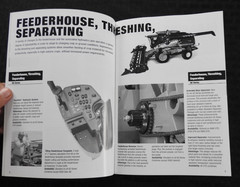 2003 Genuine JOHN DEERE Dealer 9660 9760 9860 STS CTS COMBINE Sales Manual MINTY