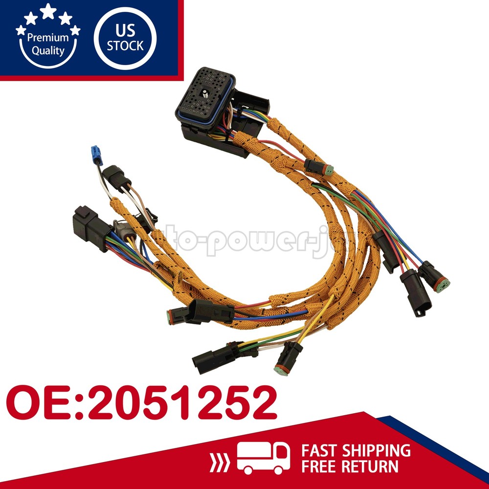 For Caterpillar 3126B 3126E 3126 Truck Engine 205-1252 2051252 Wiring Harness