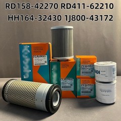 Maintenance Filter Kit RD411-62210 HH164-32430 For Kubota KX040-4 Mini Excavator