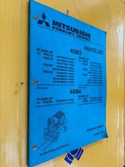 Mitsubishis Parts List 4G63 -PL3269-UP & PA3487-UP, 4G64-PL3269 & PA3487-UP