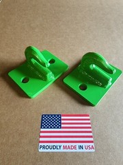 5/16″ Bolt On Grab Hooks For Loader Tractor Bucket Heavy Duty Steel Pack Of (2)