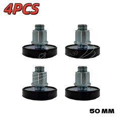 NEW 4X shaft Dia 50mm Car Lift Rubber tray Heighting Feet Plus High Leg Pads