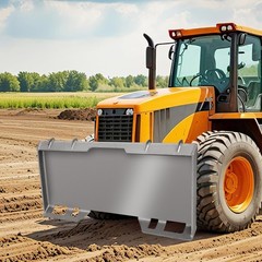 1/4″ 3/8″ 1/2″ Steel Quick Tach Attachment Skid Steer Mount Plate Adapter Loader