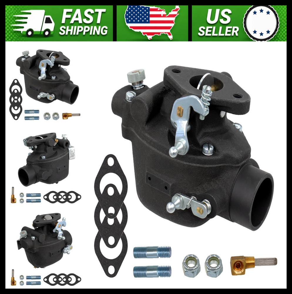 Ford Tractor Heavy Duty Cast Iron Carburetor Compatible with 2N 8N 9N