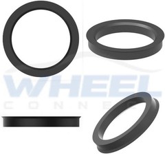 Hub Centric Rings, 106 to 78.1, Set of 4, ABS Plastic Hubrings, O.D: 106 (106.1)
