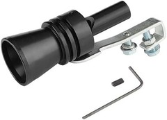 Aluminum Alloy Universal Turbo Whistle, S Size Exhaust Muffler Pipe So Size: S