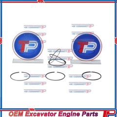 TP AU-4LE2X Tier4 Piston Kit with Ring for Isuzu Excavator Engine Parts