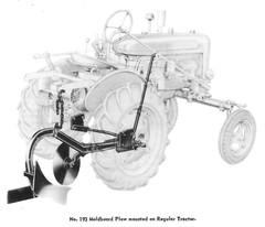 Farmall Super A 100 140 A-193 AV-193 1 Bottom Moldboard Plow IH Owner’s Manual