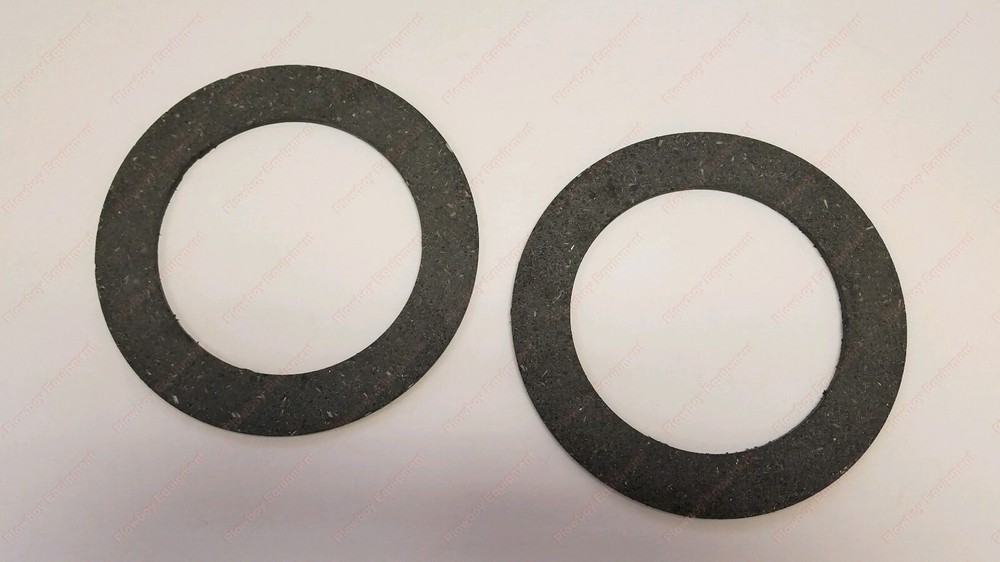 2 PTO Clutch Friction Discs 6.50″ OD X 4.50″ ID X .128″ Thick for Rotary Cutter