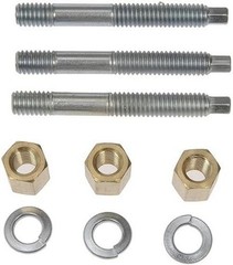 Front Exhaust Manifold Stud Kit – 3/8-16 x 3-1/4 In. Size: 1 Count (Pack of 2)