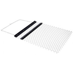 3.6FT or 4FT x 5FT Drag Harrow for Lawn Tractors Leveling Attachment Seed Harrow