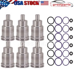 6X Fuel Injector Sleeve Cup Set 21515329 21401136 for Volvo D13 D11 D16