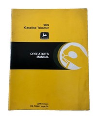 John Deere 90G Gasoline Trimmer Operators Manual OMTY3961 Issue C0