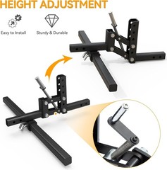 Manual Quick Implement Lift 1-Point Lift System for ATV/UTV With 2 inch Receiver