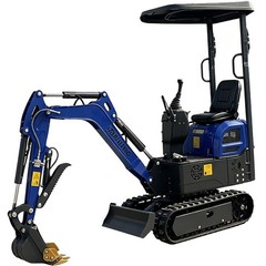 Free delivery unloading. 1-ton mini excavator, 13.5hp EPA engine, 3 accessories