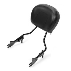 Detachable Sissy Bar Passenger Rear Backrest Pad Compatible for FLHTCUSE8 2013