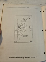 Vintage 1952 Massey-Harris Mounted Plow Illustrated Repair Parts List
