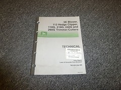 John Deere 110G 210G 240G 260G Trimmer Cutter Repair Shop Service Manual TM1430