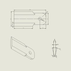 Wolfequip Blade 2 Pack For Articulating Brush Cutter ABC-13-125A Mower Cutting