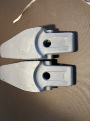 Excavating Bucket Tooth Adapter UNI-Z Size 1 Weld On (QTY 2) Heavy Equipment