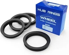 Hub Centric Rings, 106 to 78.1, Set of 4, ABS Plastic Hubrings, O.D: 106 (106.1)