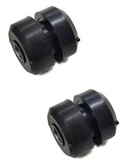 (2) Rubber Isolator Engine Mounts for John Deere 4045 6068 6081 Tractor Engines