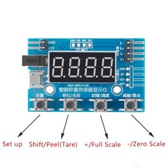 EC Buying HX711 Digital Load Cell Module, 2.16 x 1.38 x 0.47 inches, Black