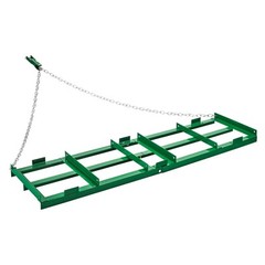 Drag Harrow 6 ft Heavy Duty Tow Behind Drag Harrow Driveway Grader Rake