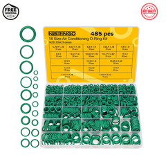 485 Pc Metric AC O Ring Kit R12 R134A Car Air Conditioning Seal Set Green