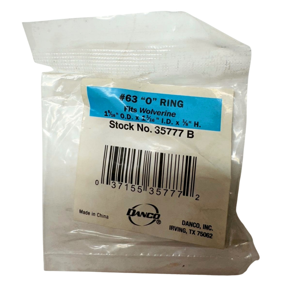Danco 35777B O-Rings #63 fits Wolverine 1-5/16″ O.D. x 1-1/16″ I.D. x 1/8″ H