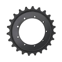 For Kubota KX121-2 KX121-3 Black Drive Sprocket 2PC 9 Holes 23 Teeth RD11814433