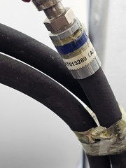 John Deere AT513280 5FT Flexible Hose Replacement Black 513280P23H Fitting