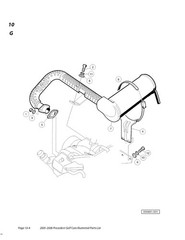 2005 2006 Gas & Electric Service Parts Manual Club Car Precedent 0406P