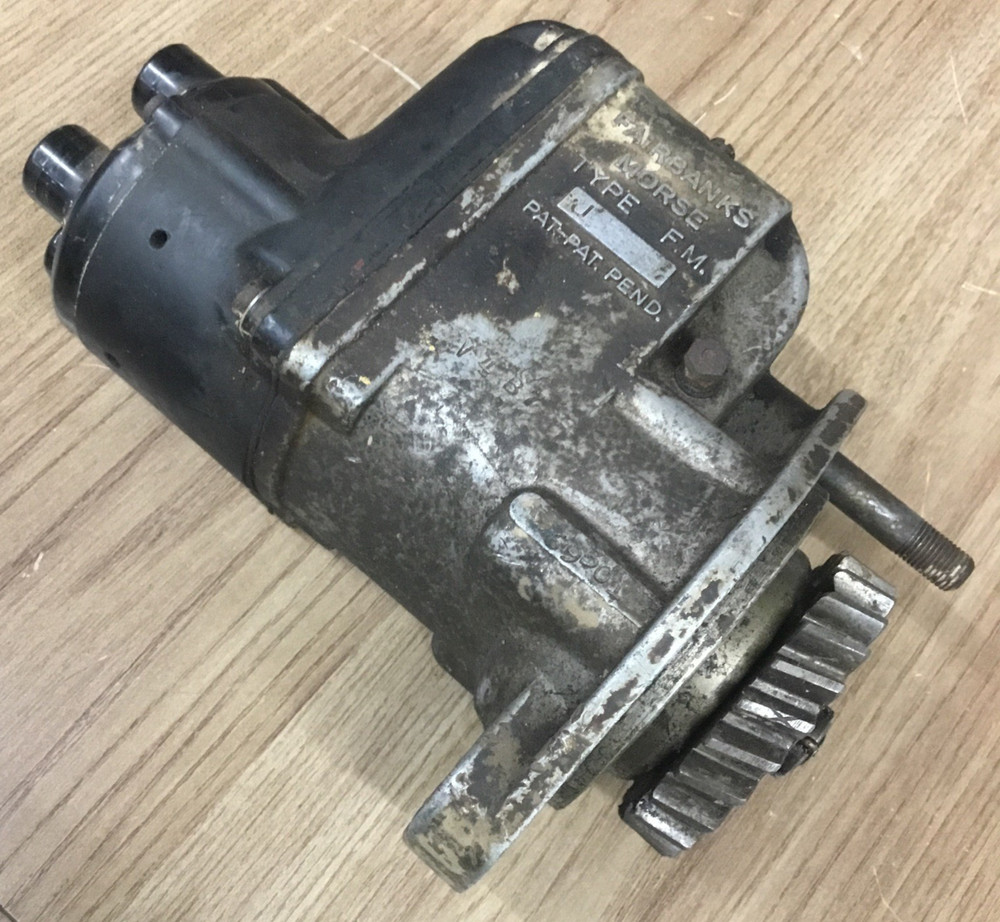 Fairbanks-Morse type FM XV4B7 magneto for parts & repair unknown application
