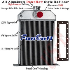 Radiator Fits Farmall Cub Lowboy International 351878R92, 351878R91 351878R93